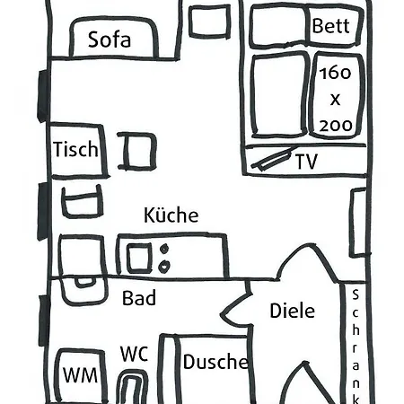 May-apartment Zentrale Appartamento *