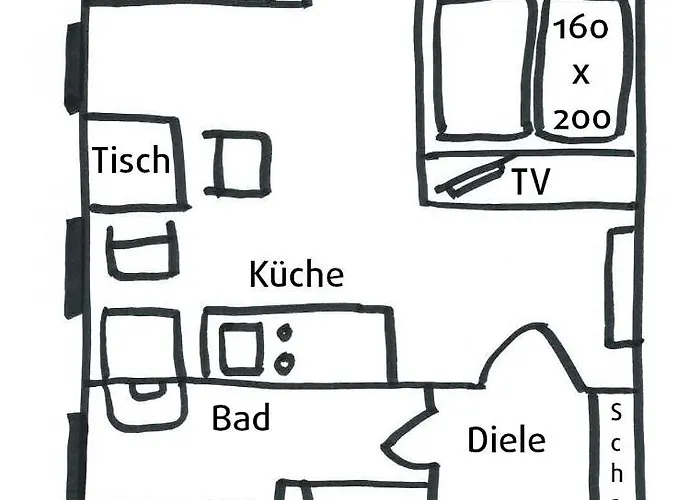 May-apartment Zentrale Lägenhet *